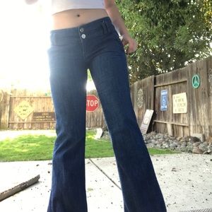 Y2K low rise denim jeans